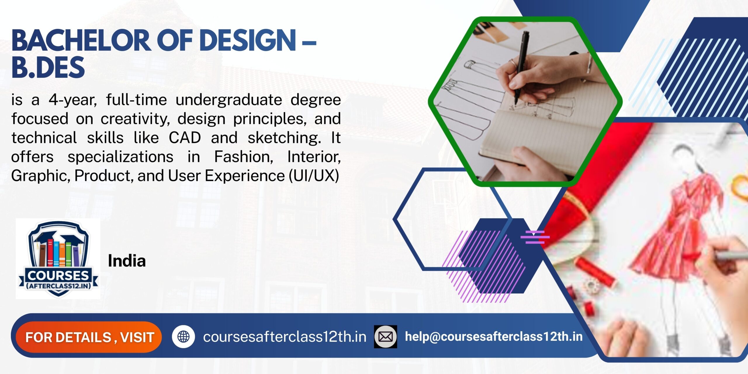 Bachelor of Design – B.Des