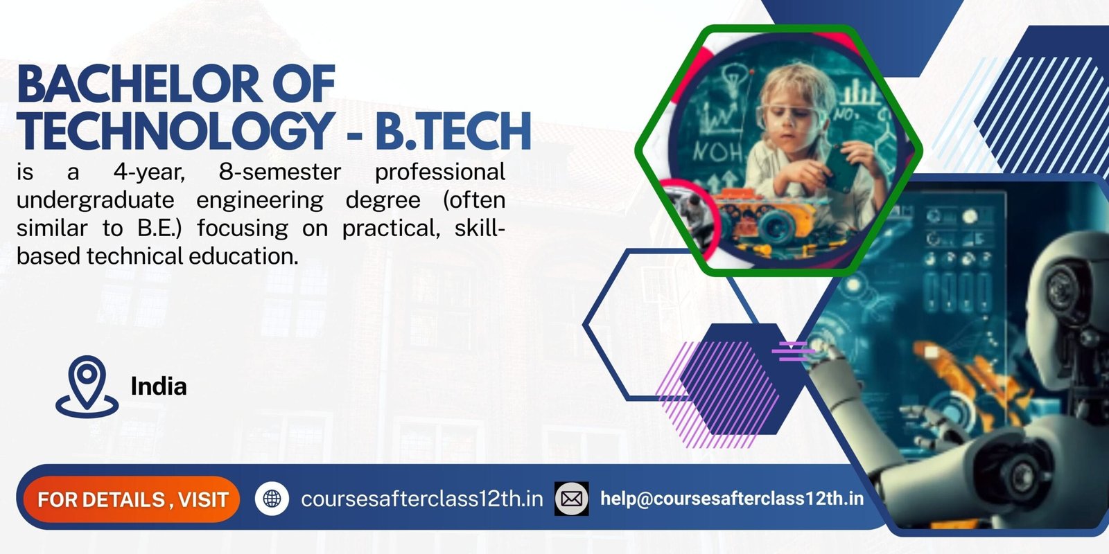 Bachelor of Technology - B.Tech