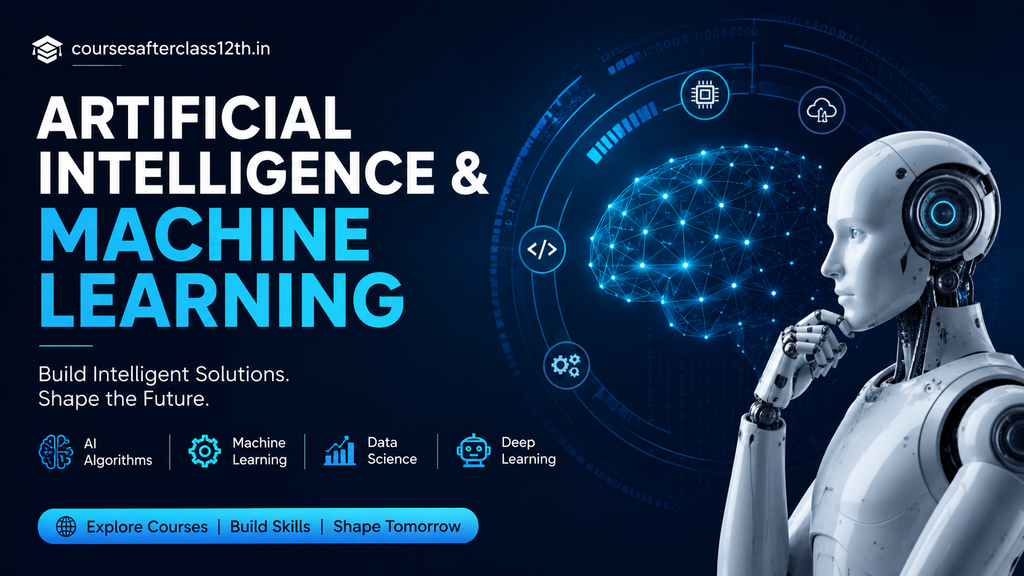 Artificial Intelligence and Machine Learning course after 12th