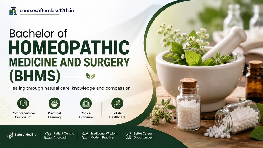 Bachelor of Homeopathic Medicine and Surgery (BHMS) course