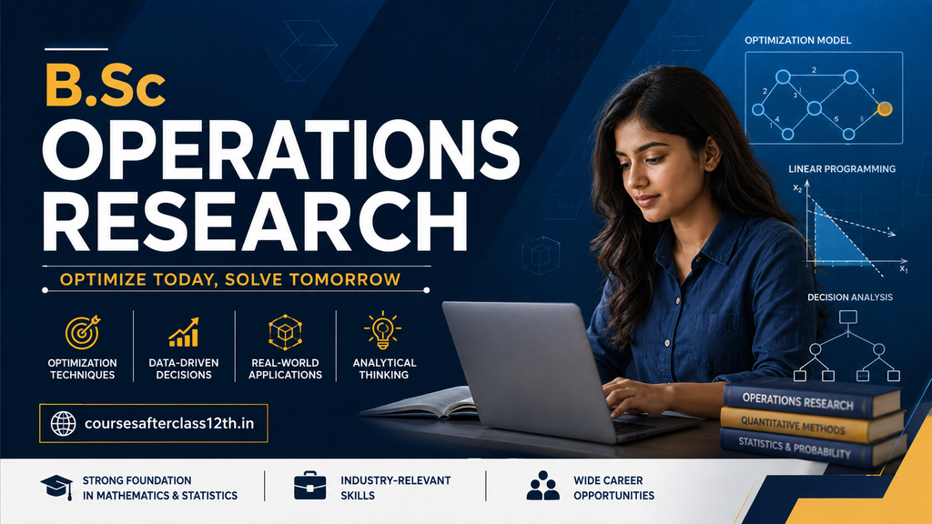 B.Sc Operations Research course and career opportunities