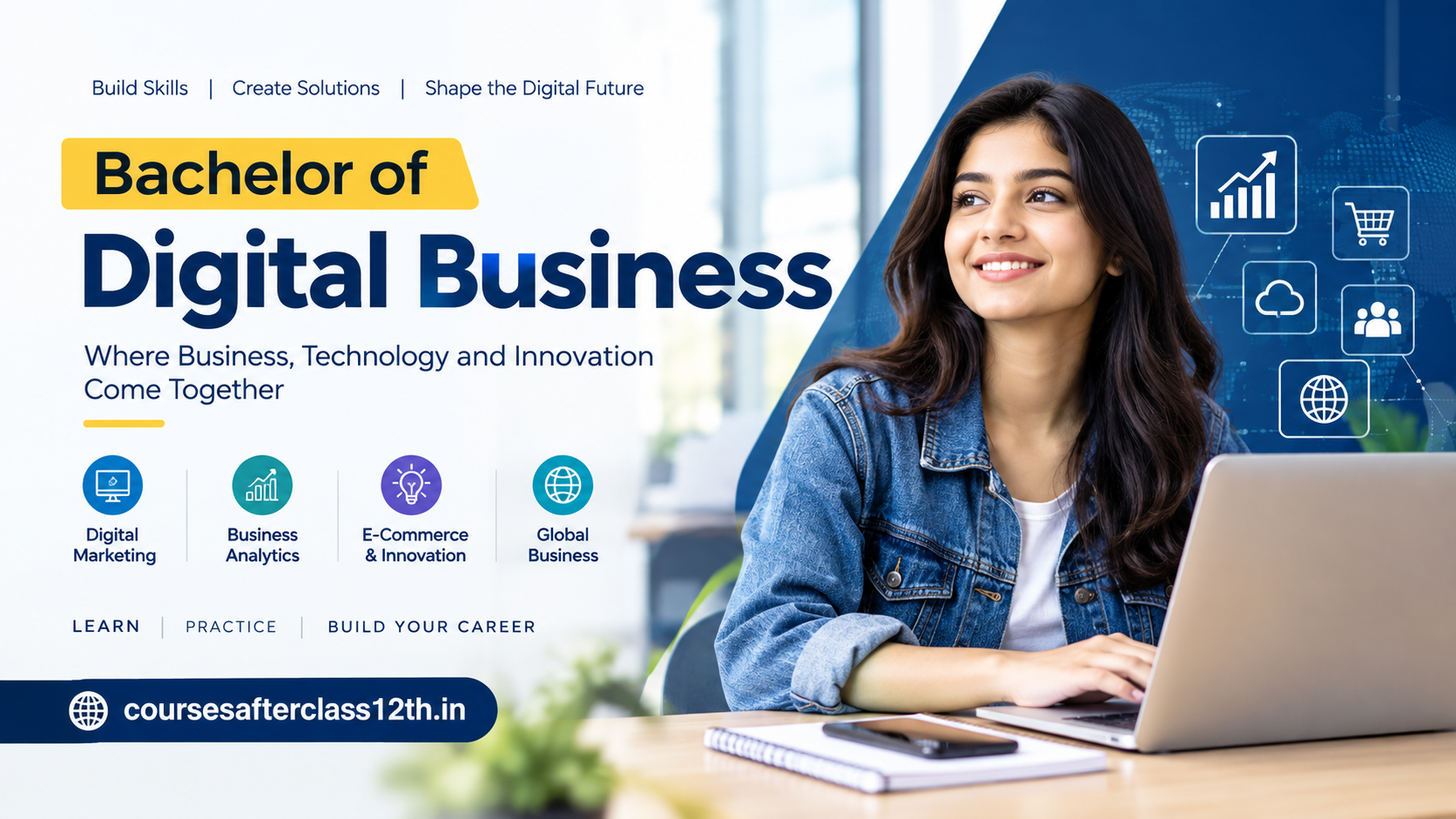 Bachelor of Digital Business course banner