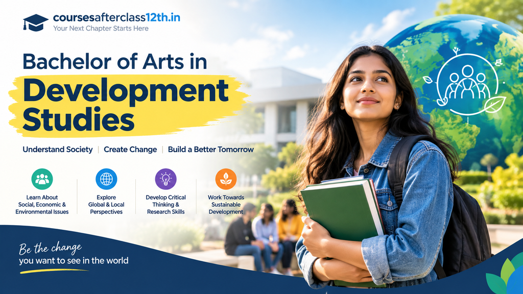 Bachelor of Arts in Development Studies course banner