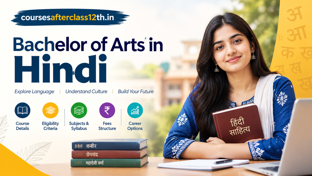 Bachelor of Arts in Hindi course
