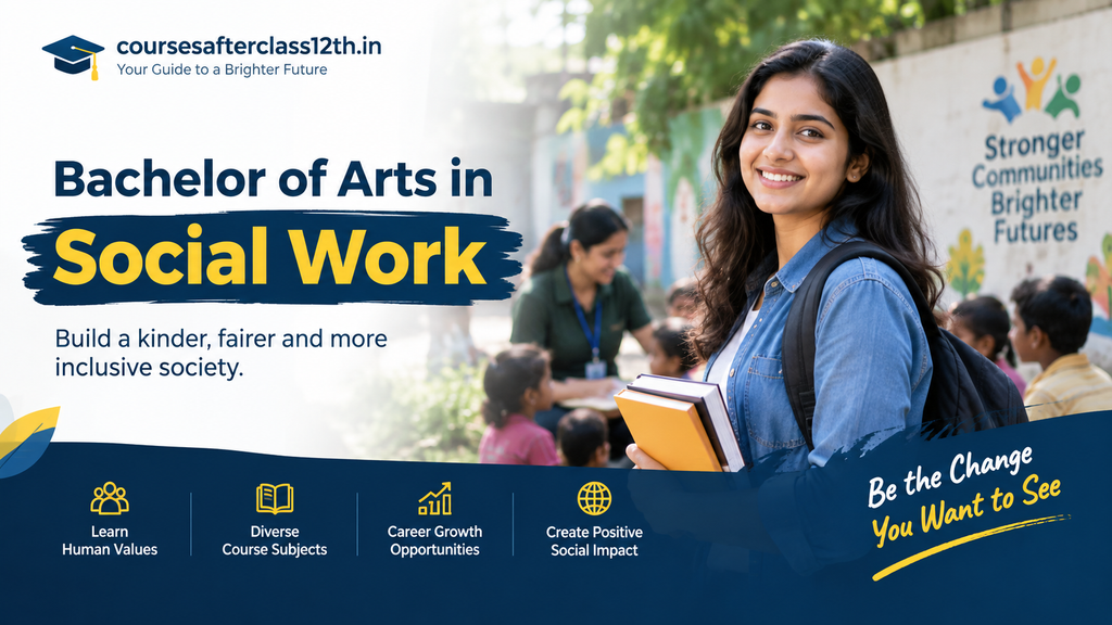 Bachelor of Arts in Social Work course banner