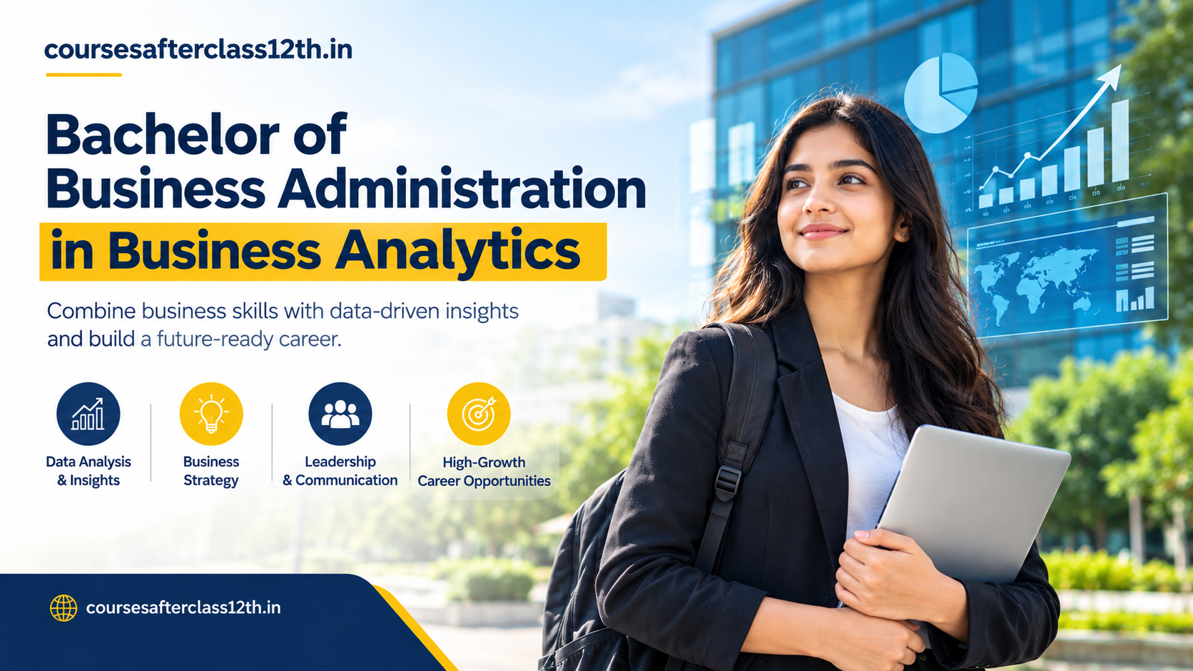 Bachelor of Business Administration in Business Analytics banner