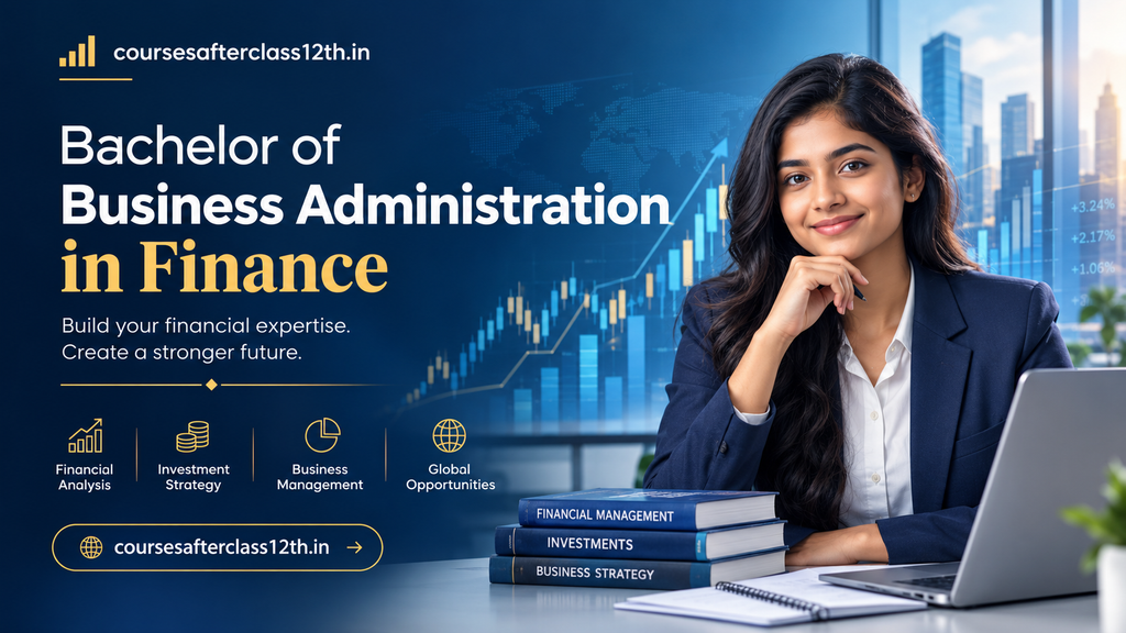 Bachelor of Business Administration in Finance course banner